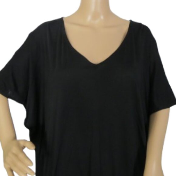 AllSaints Black Tunic Top - Picture 2 of 6